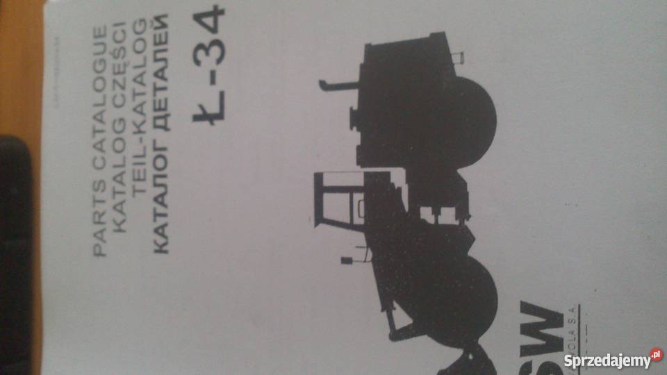 Katalog części do ładowarki Ł34 Stalowa Wola