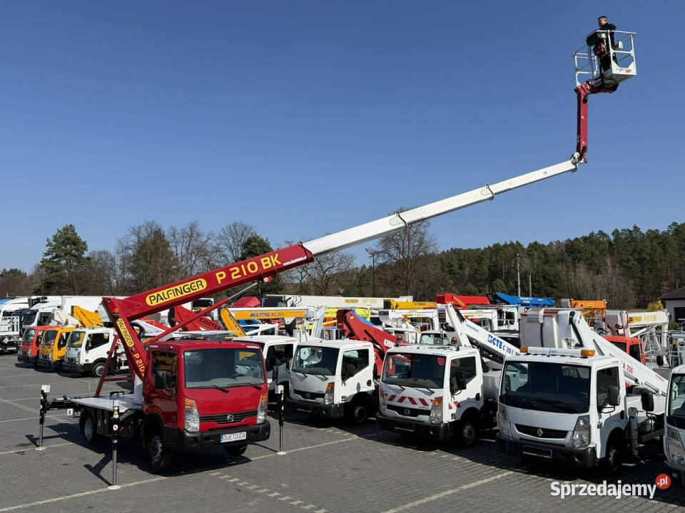 Nissan Cabstar Zwyżka Podnośnik Koszowy świętokrzyskie Widełki