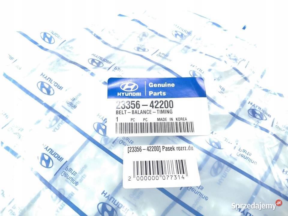 PASEK ROZRZĄDU HYUNDAI H100 PORTER 25 D TD ASO
