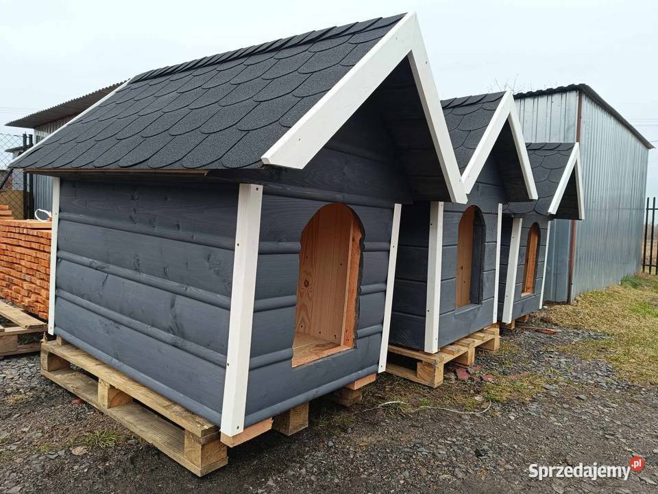 Buda psa z deski elewacyjnej ocieplona Ostrów Lubelski