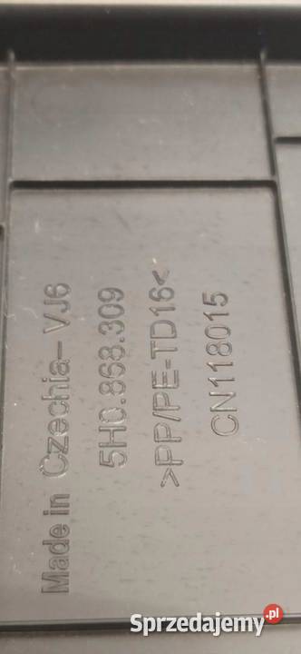 VW GOLF VIII 8 HB OSŁONA SŁUPKA LEWA 5H0867243 osobowe