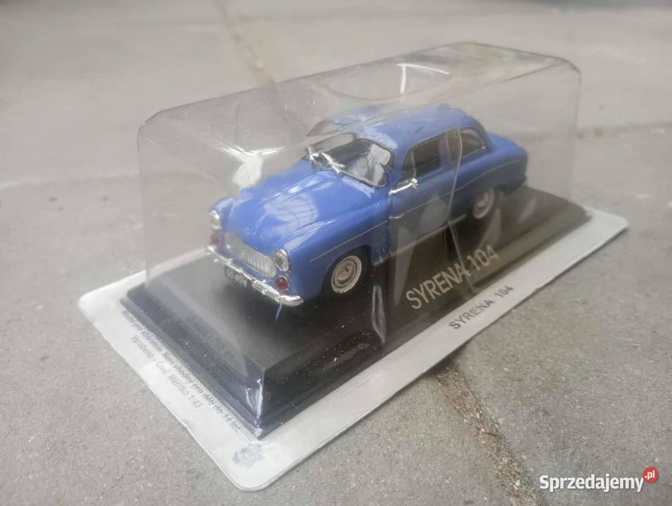 SYRENA 104 Kultowe auta PRL model FSO deagostini Warszawa