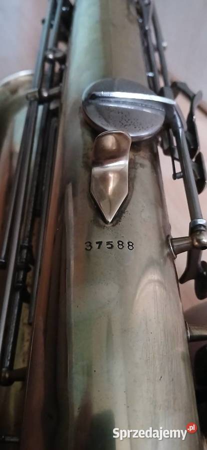 Saksofon tenorowy z lat 30 tych blaszane Kraków