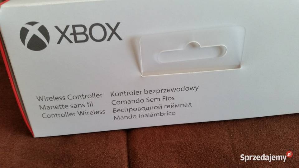 Pudelko i instrukcja XBOX Pulse Red do Pozostałe
