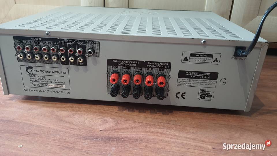 Wzmacniacz audio Cat CS900 system audio 51 Lublin