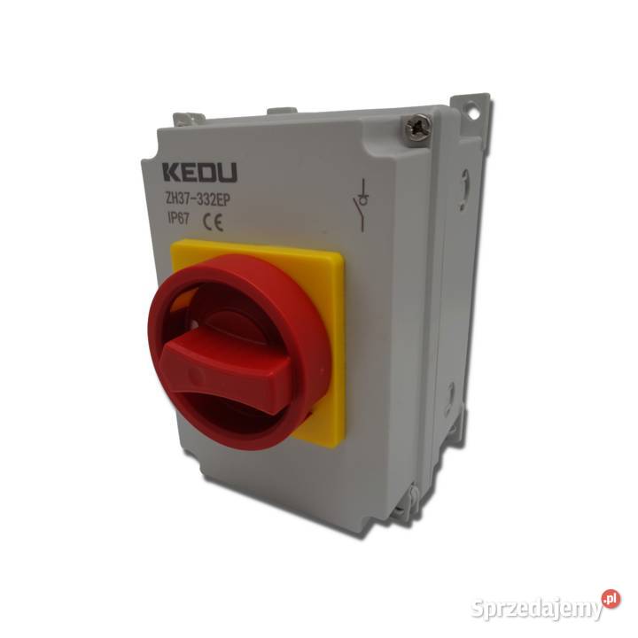 ROZŁĄCZNIK Izolacyjny ZH37 32A Obudowa IP67 3666 Solec Kujawski