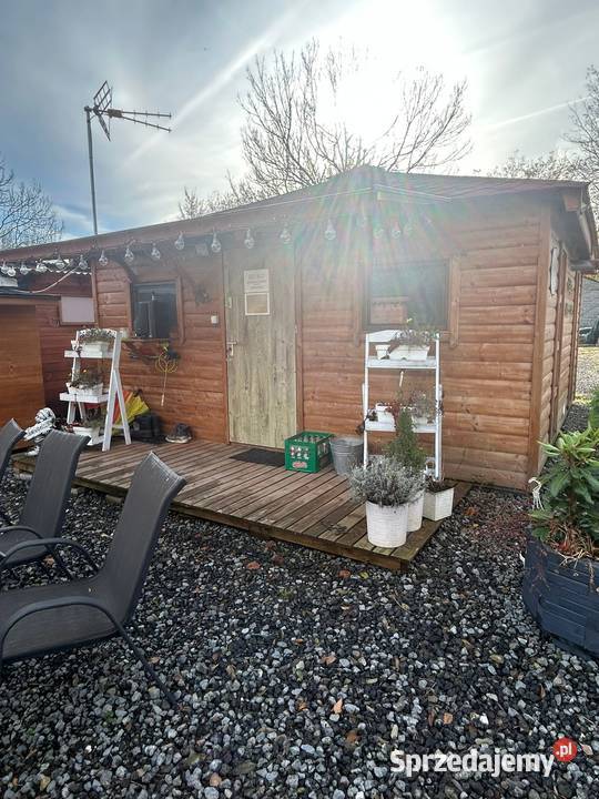 Domek 5 x 5 drewniany ocieplany w całości z Rajsko