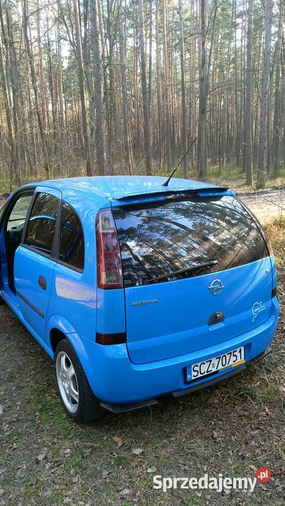 Opel Meriva 16 16v niebieska 201500km śląskie Częstochowa