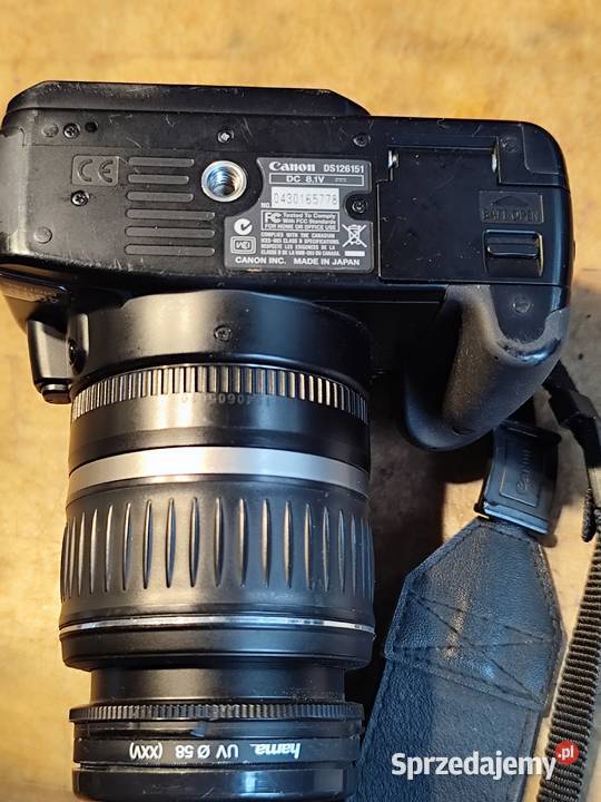 cyfrowy aparat Canon EOS 400D Mosty