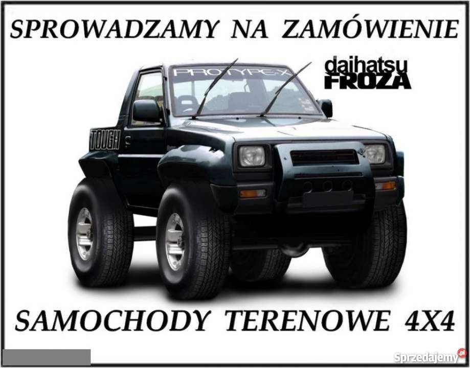 Do sprzedania nieuszkodzony Daihatsu Feroza benzyna Lublin sprzedam