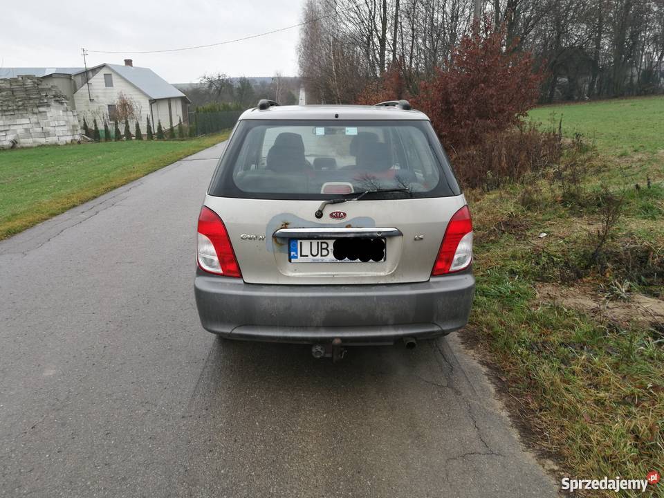 KIA Carens 18l podgrzewane fotele Carens lubelskie Krzczonów-Folwark