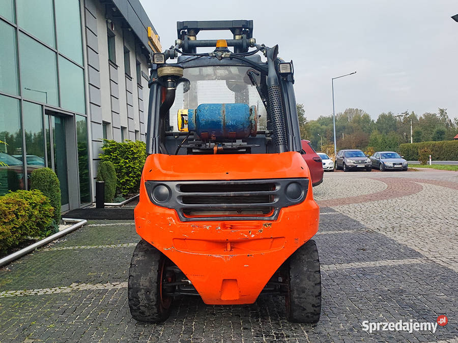 Wózek widłowy Linde H50T01 LPG 5 t duplex 45 m Linde Kęty