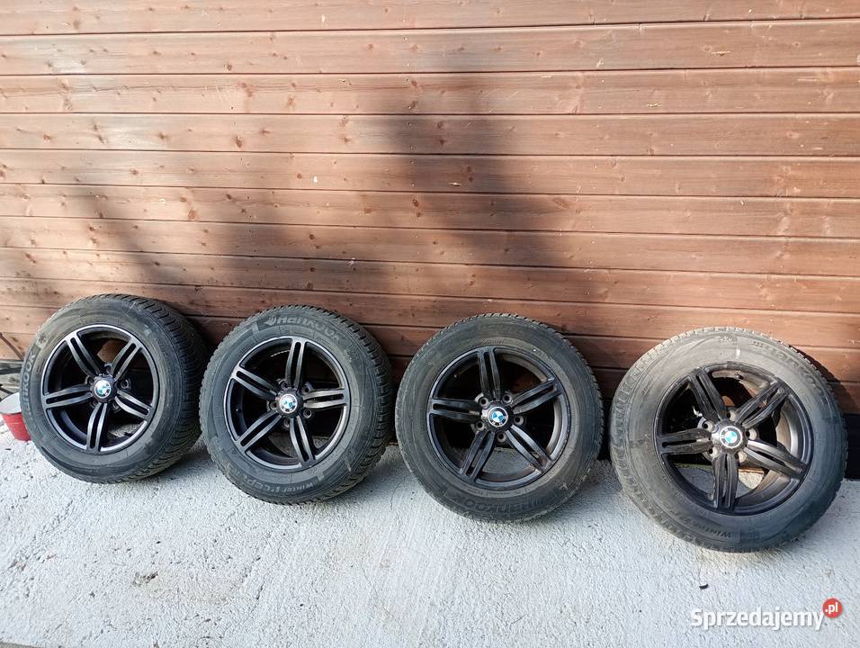 Sprzedam alufelgi plus opony BMW E46 Nysa