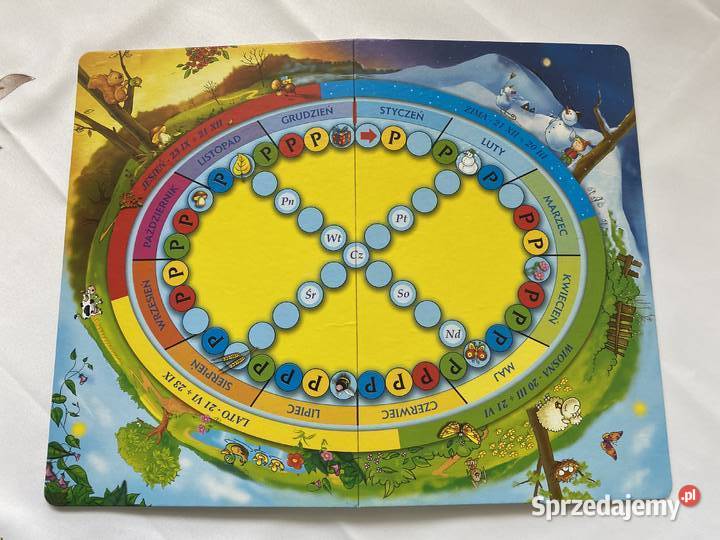 Poznajemy miesiace i pory rokugra edukacyjna Pozostałe Lublin