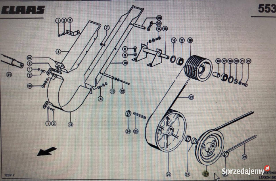 00 0667 867 100 0644 919 1koło pasoweLexion 580 wielkopolskie Jastrzębniki