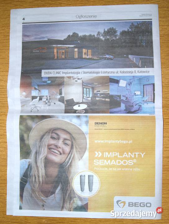 Osteopatia Implantologia Gazeta Wyborcza Parczew sprzedam