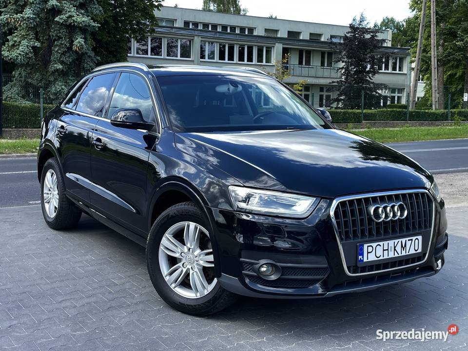Audi Q3 20 TDI 176 Automat Zarejestrowany czarny