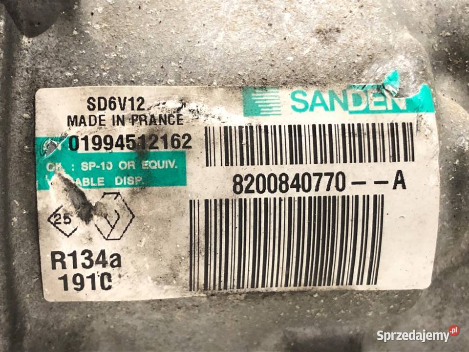 SPRĘŻARKA KLIMATYZACJI RENAULT THALIA II