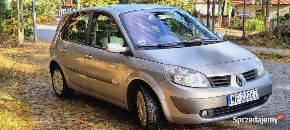 Renault Scenic niski przebieg doinwestowany wielofunkcyjna kierownica Warszawa