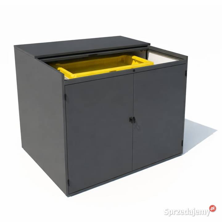 Zabudowa stalowa na kontener komunalny 1100 L