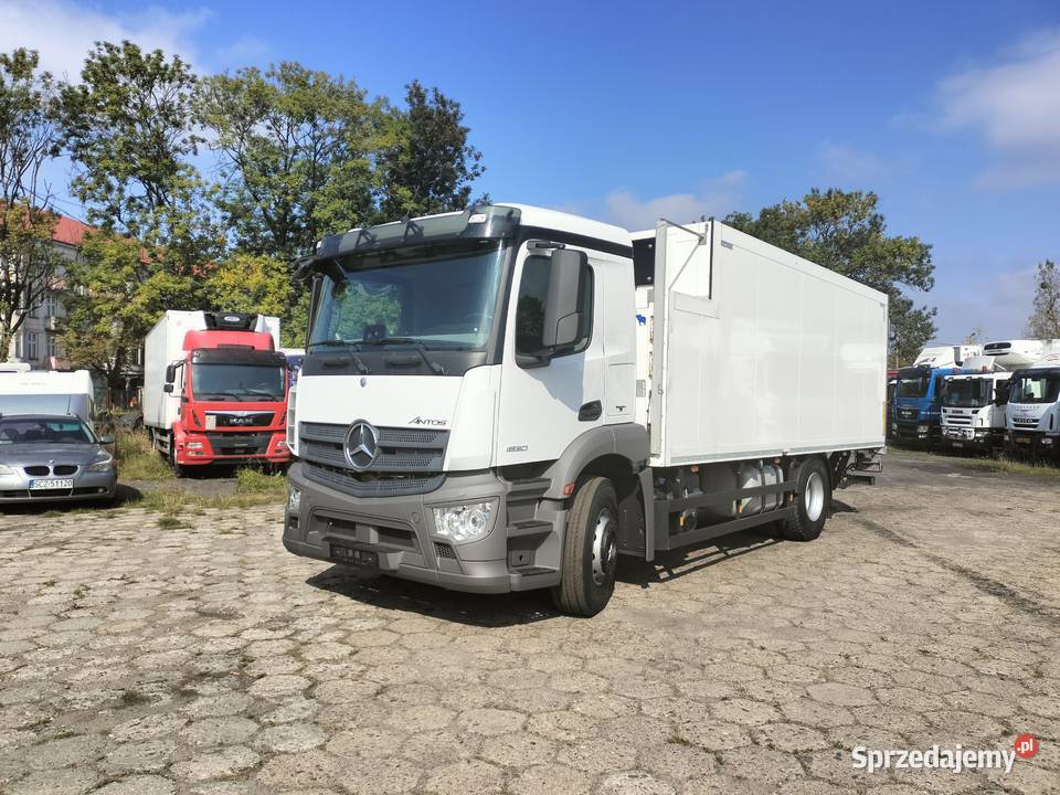 MERCEDESBENZ ANTOS 1830 4x2 KONTENER IZOTERMA elektryczne lusterka śląskie Częstochowa