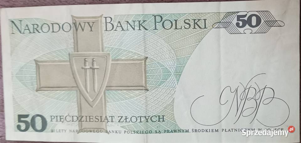 50 złotych 1 XII 1988 r seria GT Numizmatyka Konin
