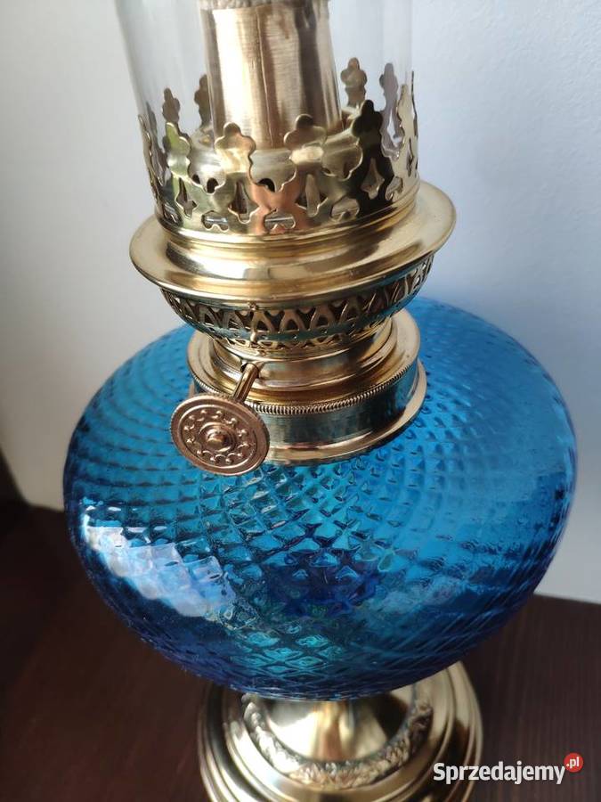 Stara francuska naftowa wyjątkowe zdobienia Antyki, Sztuka, Kolekcje Kraków