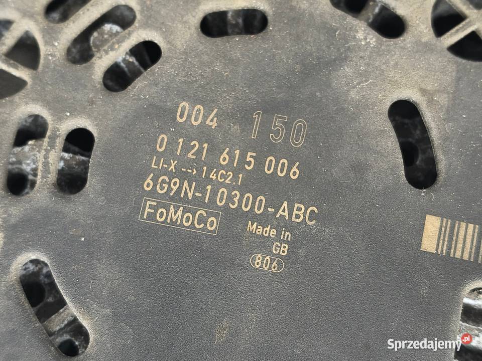 ALTERNATOR Volvo S80 II V70 III 20 16V Układ elektryczny silnika Chełm sprzedam