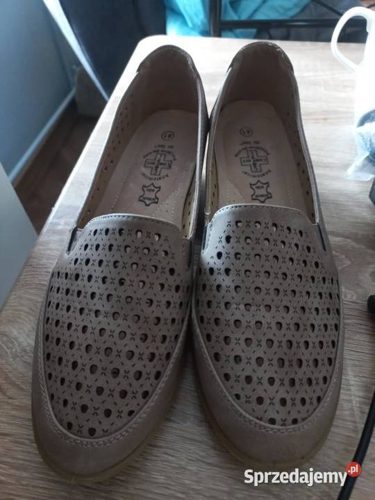 Buty Damskie Beżowe Rozmiar 41 Drezdenko sprzedam