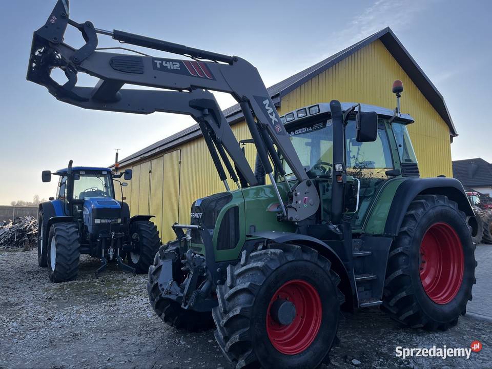 Fendt 411 Vario Com 3 TMS Ładowacz Czołowy MX lubelskie Niedrzwica Duża