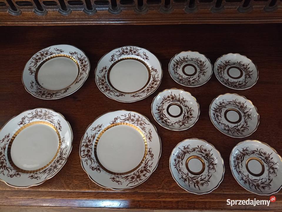 Serwis porcelana do kawy Korocteń Natasza Chełm