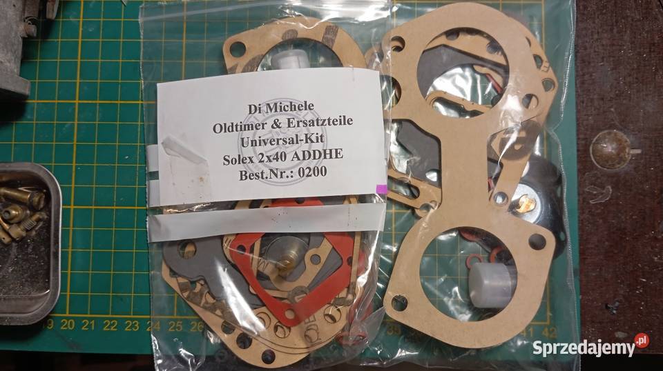 Gaźniki Solex 40 ADDHE zestawy naprawcze Pozostałe