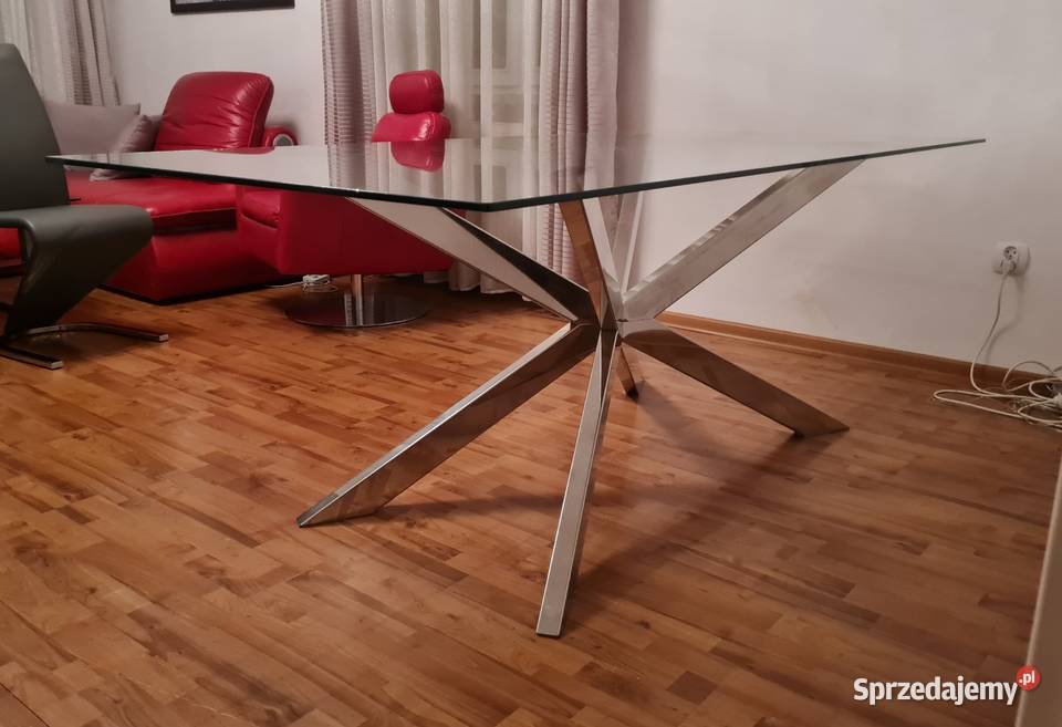 Elegancki stół szklany Kraków sprzedam
