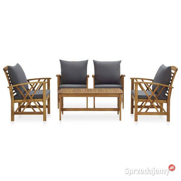 vidaXL 5cz zestaw wypoczynkowy do ogrodu z mazowieckie Warszawa sprzedam