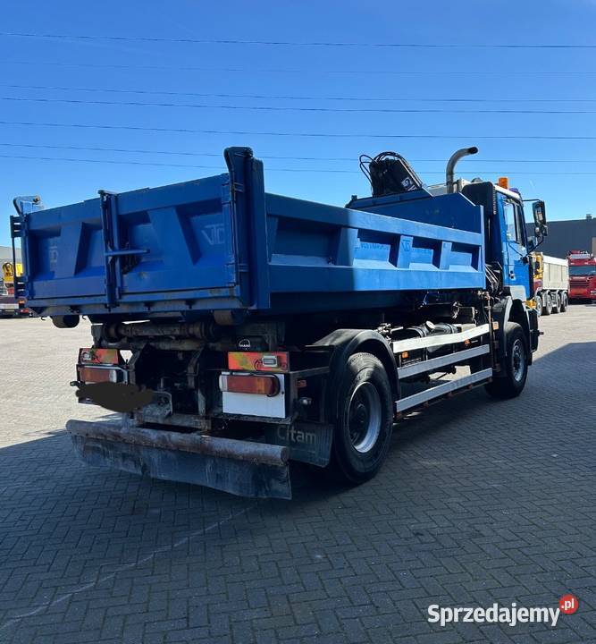 Wywrotka 4x4 z dzwigiem Man nie Wywrotki Warszawa