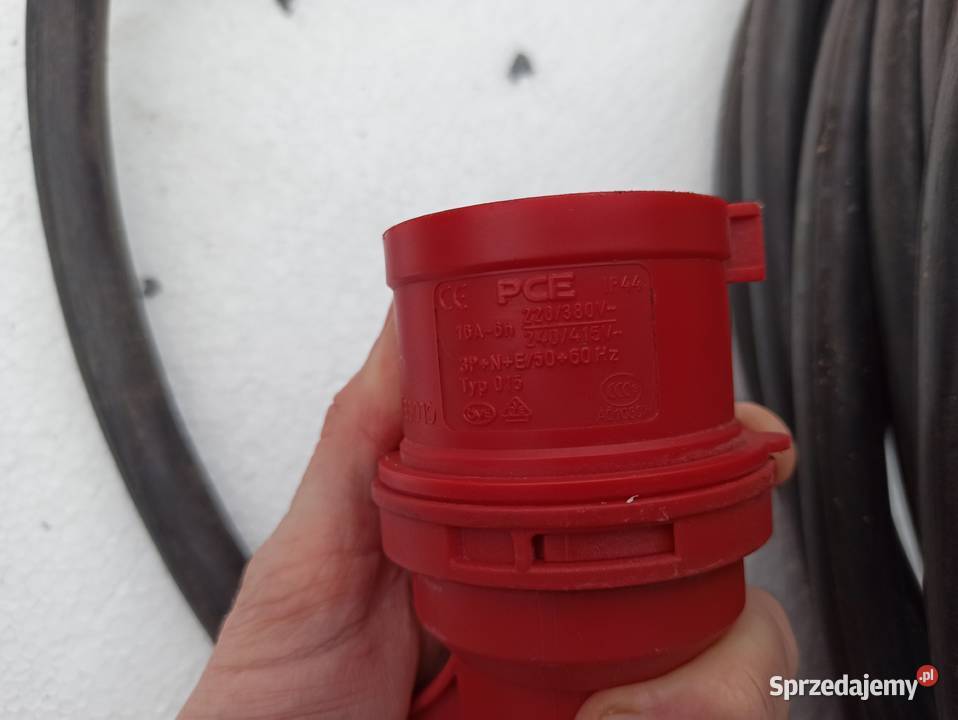 Kabel Siłowy 4 żyłowy 24 m mało używany sprzedam