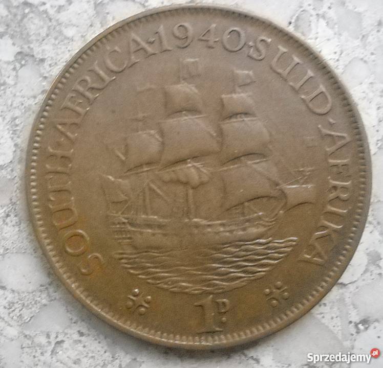 SOUTHAFRICASUID AFRIKA1 PENNY1940 rGEORGIVS V
