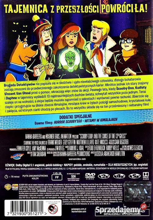 SCOOBYDOO I KLĄTWA 13 DUCHA Kalisz