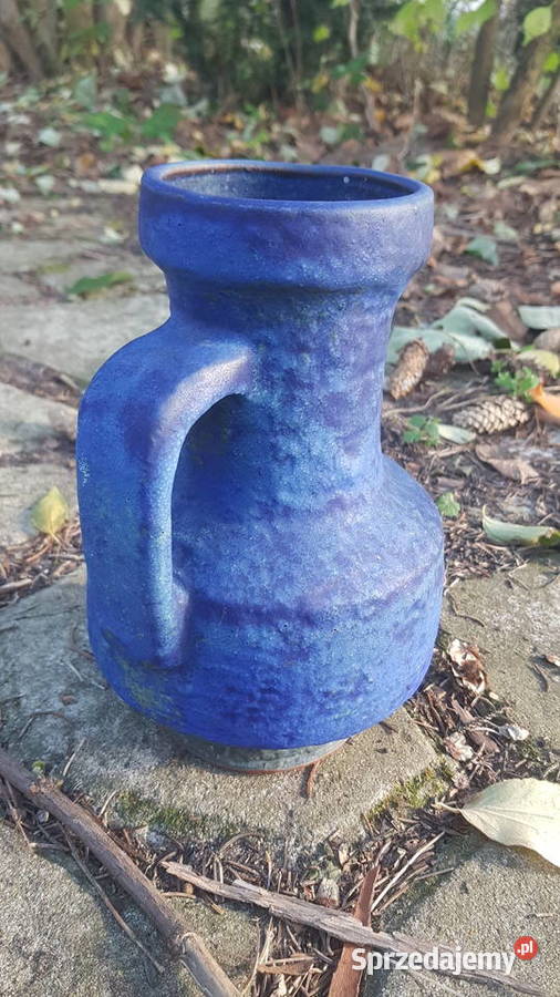 Karlsruhe Pottery dzbanek wazon Myszków