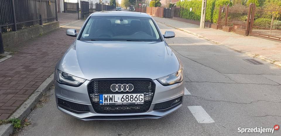 Audi A4 B8 S Line BO Quattro Full podgrzewane fotele
