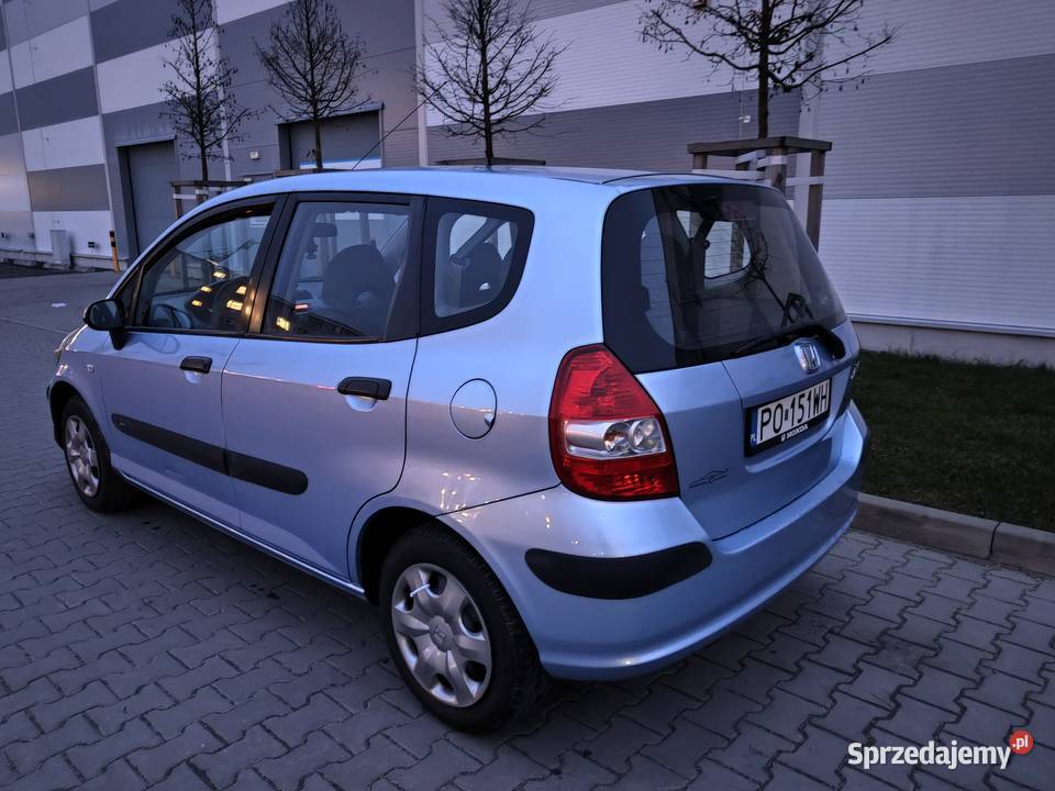 Honda jazz 2004r przeb 176 sprawna klimatyzacja 1246cm3 Jazz wielkopolskie