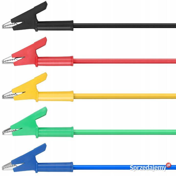 Przewody Pomiarowe Krokodylki 1000V 15A 100 4 mm Ludźmierz