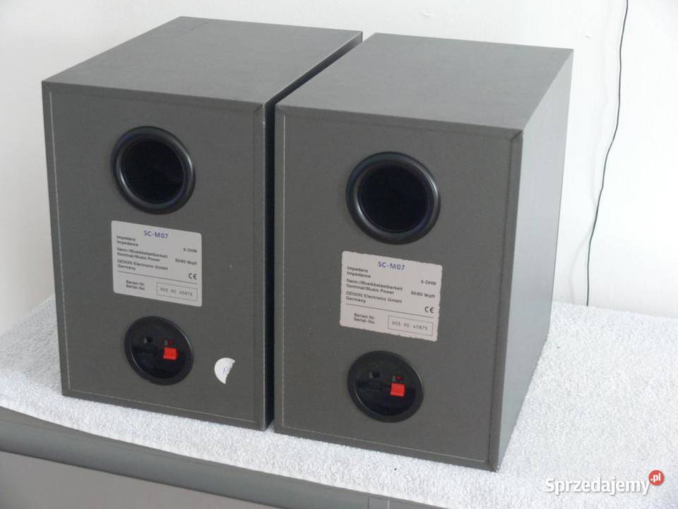 Monitory Denon SCM07 kolumny konesera WYSYŁKA Jasło