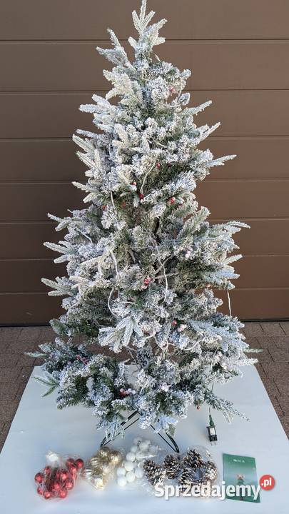 Choinka sztuczna Dewur 180 ozdoby oświetlenie małopolskie