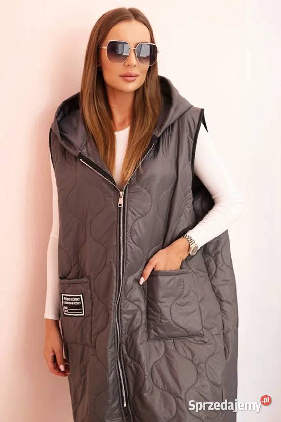 Kamizelka damska pikowana Plus Size Damska kujawsko-pomorskie Koronowo