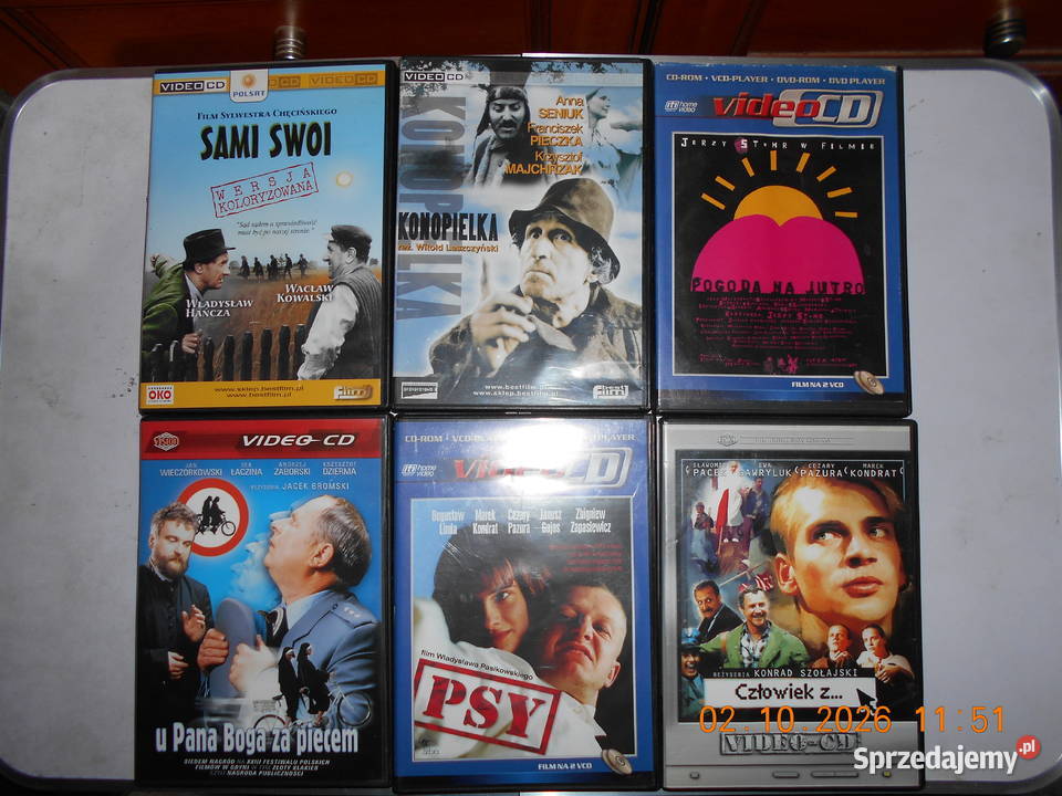 Filmy Polskie vcd CD zachodniopomorskie Szczecin sprzedam
