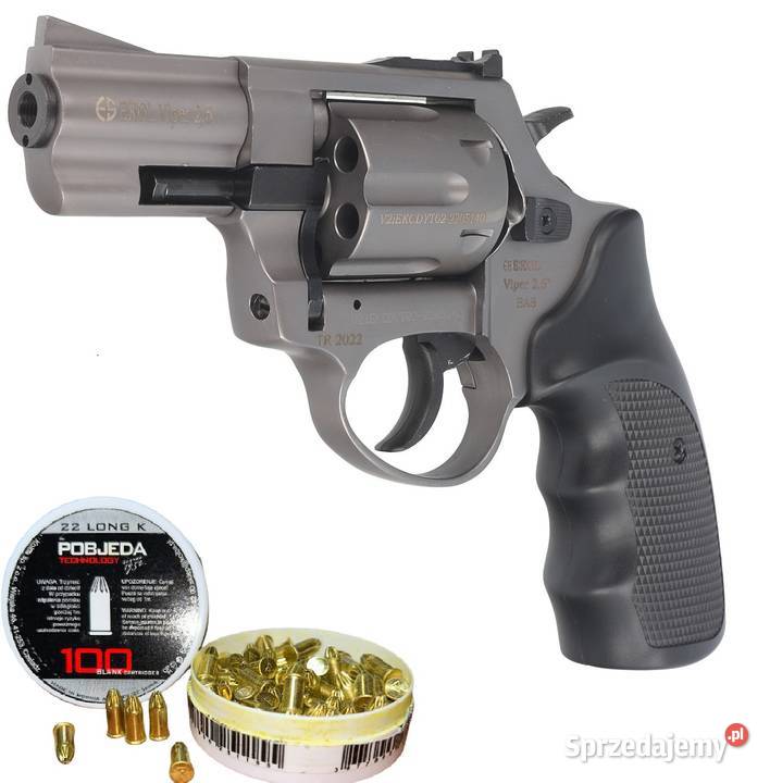 Rewolwer Hukowy 6mm BAS Voltran EKOL Viper 25 Poznań