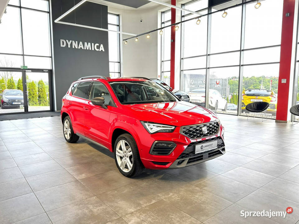 Seat Ateca FR 15TSI 150 DSG 2022 r salon fa VAT lakier metallic małopolskie Myślenice sprzedam
