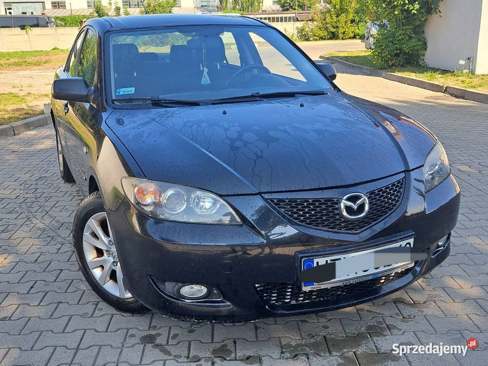 Sprzedam Mazdę 3 16 benzyna 2005r 130 nieuszkodzony Żyrardów