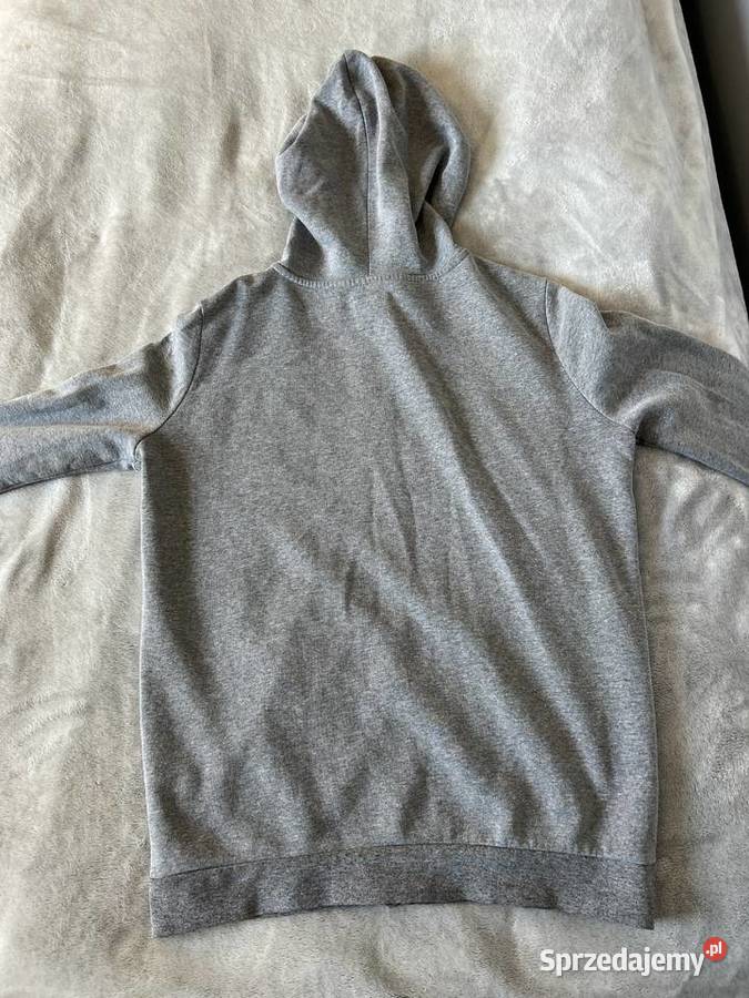 Sweter bluza z kapturem rozsuwana szara sinsay Jasło